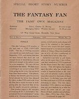 ltimo nmero de The Fantasy Fan, febrero de 1935.