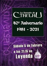 Charla sobre el 40º aniversario de Call of Cthulhu